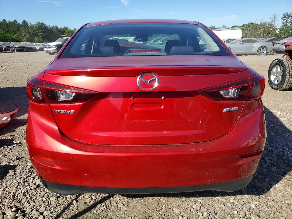 2016 Mazda 3 VIN JM1BM1V73G1278971 COPART salvage auction — FRONT END, Md - Cert Of Salvage > 75% Damage, sold $825 on 2026-07-13 (photo 6)