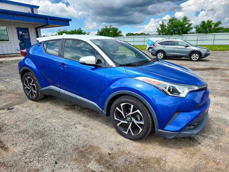 2019 Toyota C-hr VIN JTNKHMBX7K1012531 COPART salvage auction — HAIL, Wi - Junked Vehicle Bill Of Sale, sold $3,400 on 2026-07-07 (photo 4)