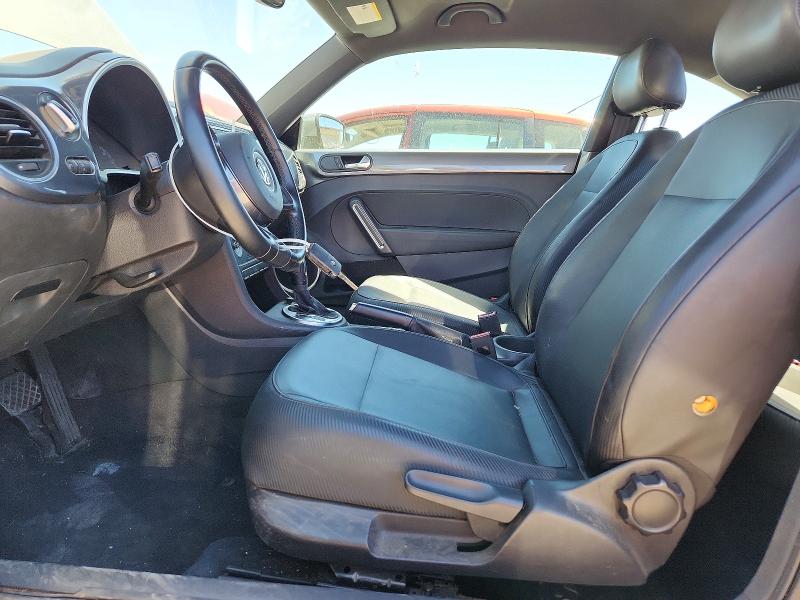 2012 Volkswagen Beetle VIN 3VWJP7AT5CM614980 COPART salvage auction — MINOR DENT/SCRATCHES, Or - Salvage Title Certificate, sold $2,100 on 2026-08-04 (photo 7)
