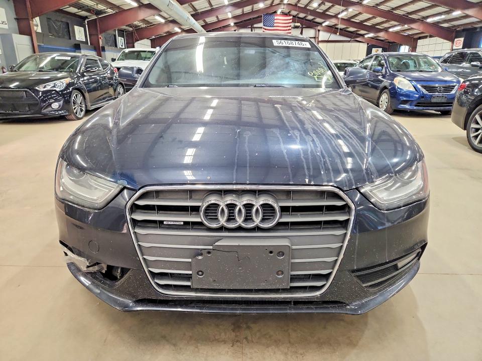 2013 Audi A4 VIN WAUFFAFLXDN039510 COPART salvage auction — FRONT END, Vt - Certificate Of Title, sold $1,900 on 2026-07-21 (photo 5)