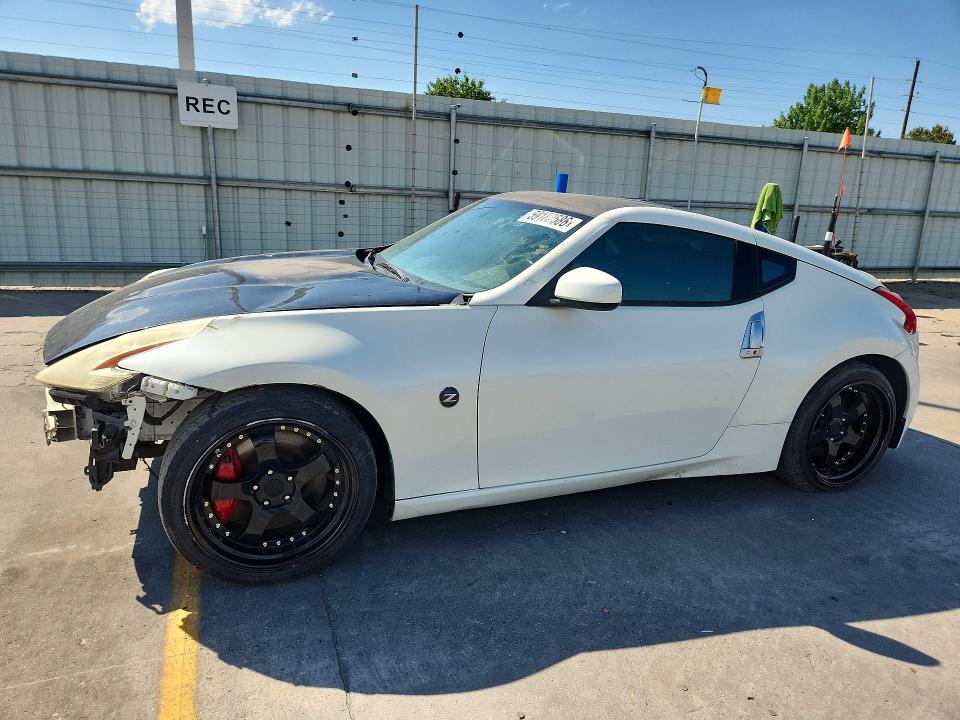 2014 Nissan 370z VIN JN1AZ4EH2EM630167 COPART salvage auction — HAIL, Co - Public - Salvage Title, sold $3,200 on 2026-07-15 (photo 1)