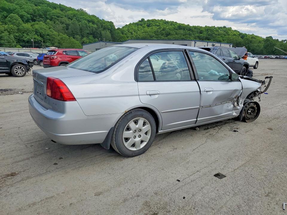 2002 Honda Civic VIN 2HGES26732H604528 COPART salvage auction — FRONT END, PA - CERT OF SALV-R=RECONSTRUCTED, sold $425 on 2026-07-02 (photo 3)