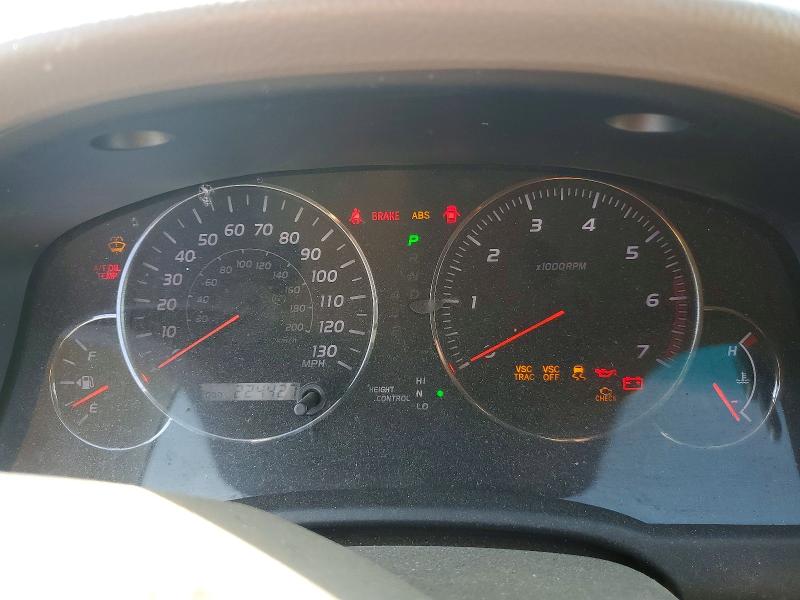 2005 Lexus Gx 470 VIN JTJBT20X550083292 COPART salvage auction — MINOR DENT/SCRATCHES, Nj - Certificate Of Title, sold $3,650 on 2026-07-13 (photo 9)