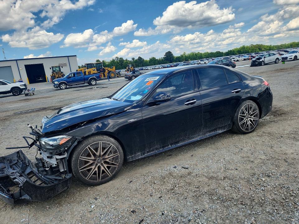 2023 Mercedes-benz C-klasse amg VIN W1KAF8HB5PR148440 — COPART salvage auction photo