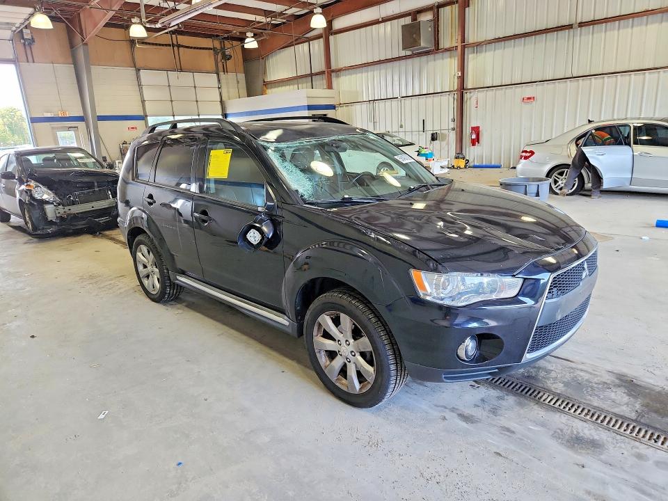 2010 Mitsubishi Outlander VIN JA4JS4AX6AZ014350 COPART salvage auction — FRONT END, Va - Certificate Of Title, sold $325 on 2026-07-10 (photo 4)