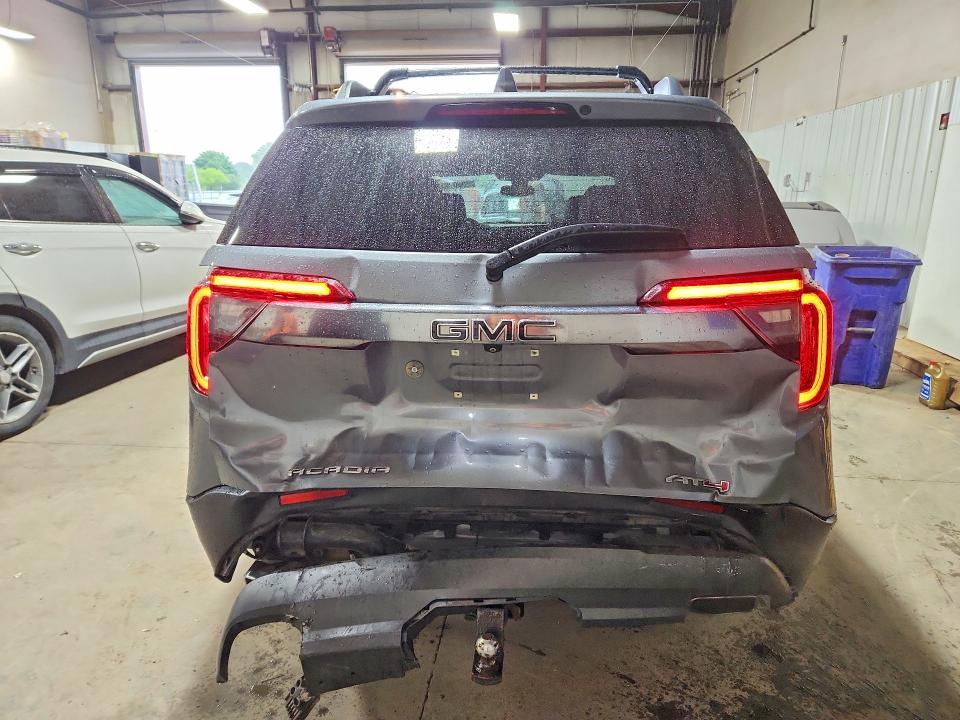 2021 Gmc Acadia VIN 1GKKNLLS9MZ182103 COPART salvage auction — REAR END, Il - Salvage Certificate, sold $7,700 on 2026-08-18 (photo 6)