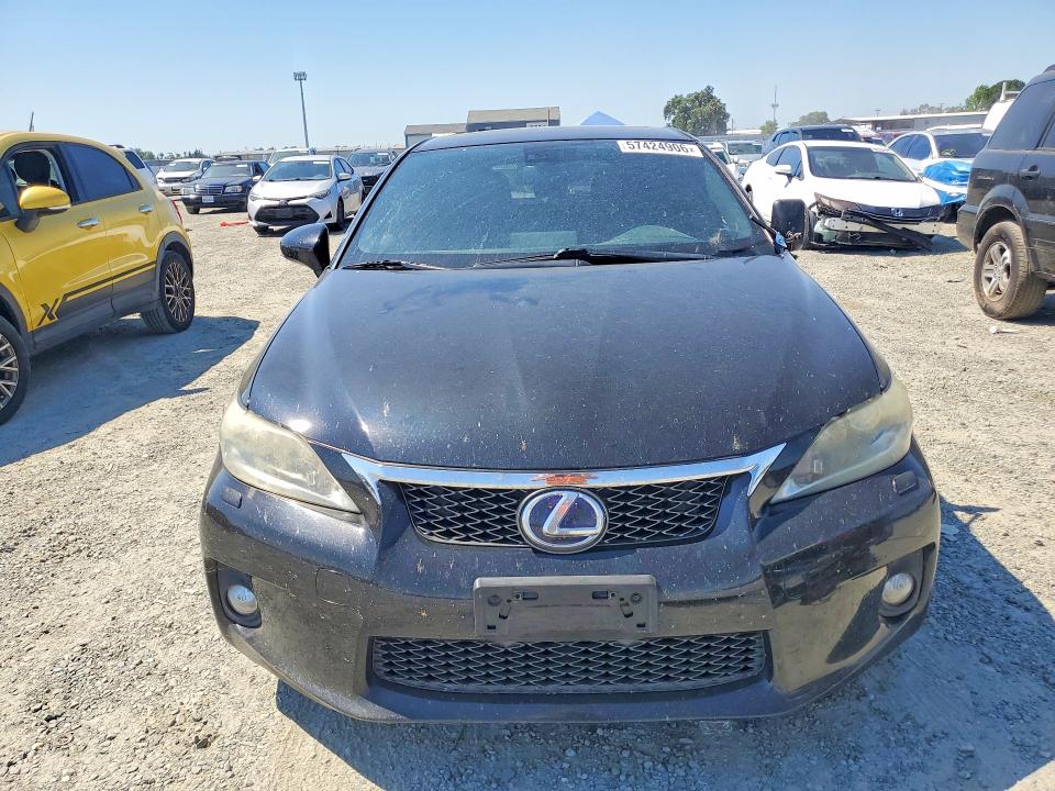 2012 Lexus Ct VIN JTHKD5BH1C2064066 COPART salvage auction — SIDE, Ca - Salvage Certificate, sold $3,300 on 2026-07-02 (photo 5)