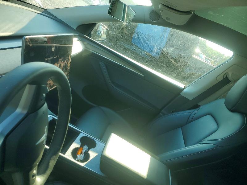 2023 Tesla Model y VIN 7SAYGDEE6PA058586 COPART salvage auction — FRONT END, Ar - Cert Of Title-Rebuilt, sold $7,100 on 2026-07-21 (photo 9)
