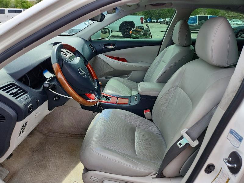 2008 Lexus ES VIN JTHBJ46G182170724 COPART salvage auction — FRONT END, Co - Public - Salvage Title, sold $950 on 2026-07-13 (photo 7)