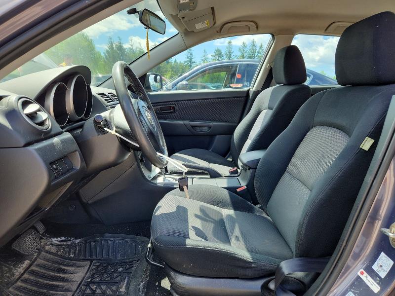 2008 Mazda 3 VIN JM1BK34F981135860 COPART salvage auction — FRONT END, On - Permit No Brand - Unfit, sold $250 on 2026-07-02 (photo 9)