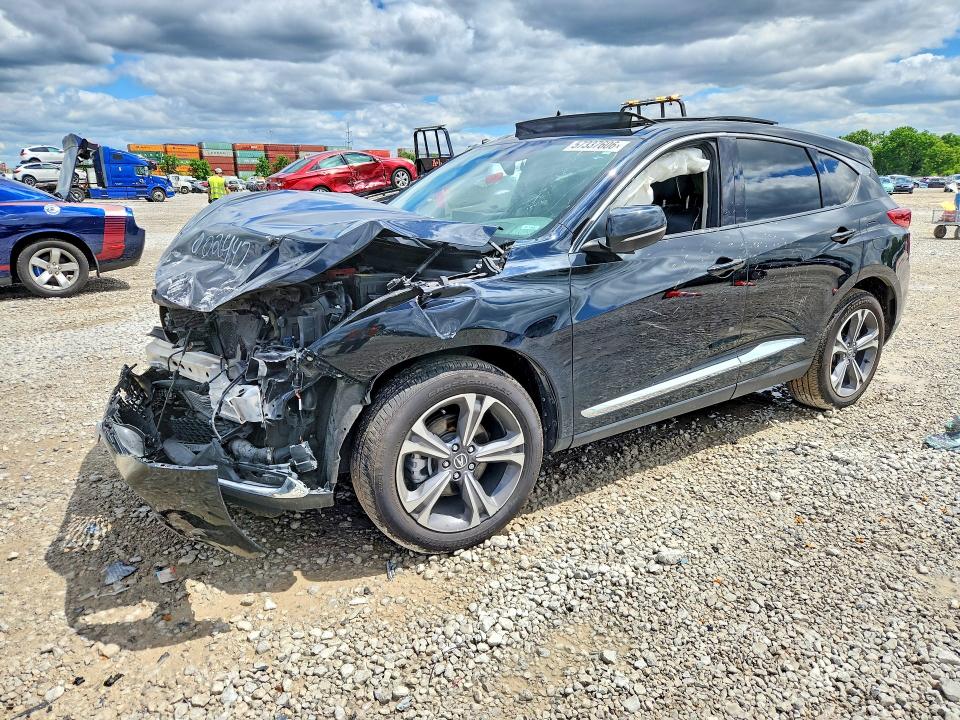 2022 Acura Rdx VIN 5J8TC2H75NL002447 COPART salvage auction — FRONT END, Oh - Cert Of Title-Salvage, sold $5,200 on 2026-07-02 (photo 1)