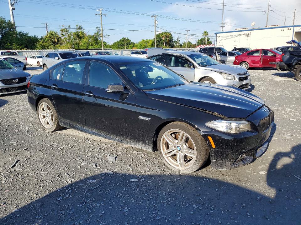 2016 BMW 5er VIN WBA5B1C56GG134720 COPART salvage auction — FRONT END, Fl - Certificate Of Destruction, sold $4,650 on 2026-07-10 (photo 4)