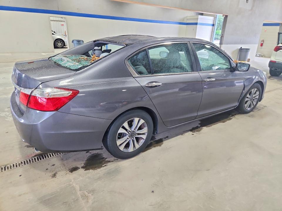 2014 Honda Accord VIN 1HGCR2F36EA202618 COPART salvage auction — ALL OVER, VA - CERT OF TITLE - SALVAGE, sold $1,350 on 2026-07-02 (photo 3)
