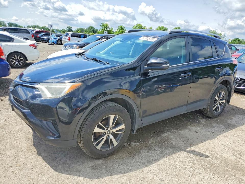 2018 Toyota Rav4 VIN 2T3ZFREV4JW476554 COPART salvage auction — WATER/FLOOD, ON - PERMIT NO BRAND - UNFIT, sold $8,400 on 2026-07-02 (photo 1)