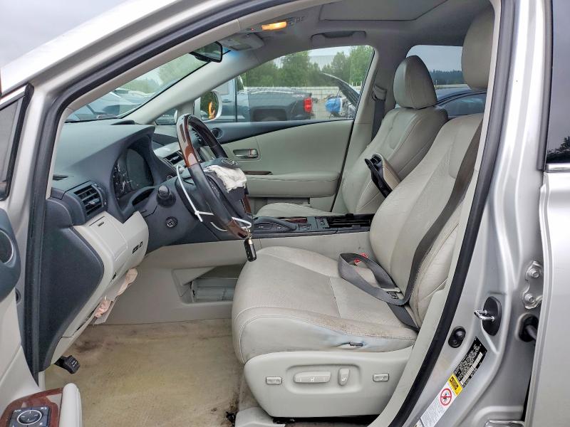 2012 Lexus Rx VIN JTJBK1BA1C2445254 COPART salvage auction — FRONT END, Wa - Bill Of Sale, sold $2,700 on 2026-07-20 (photo 7)