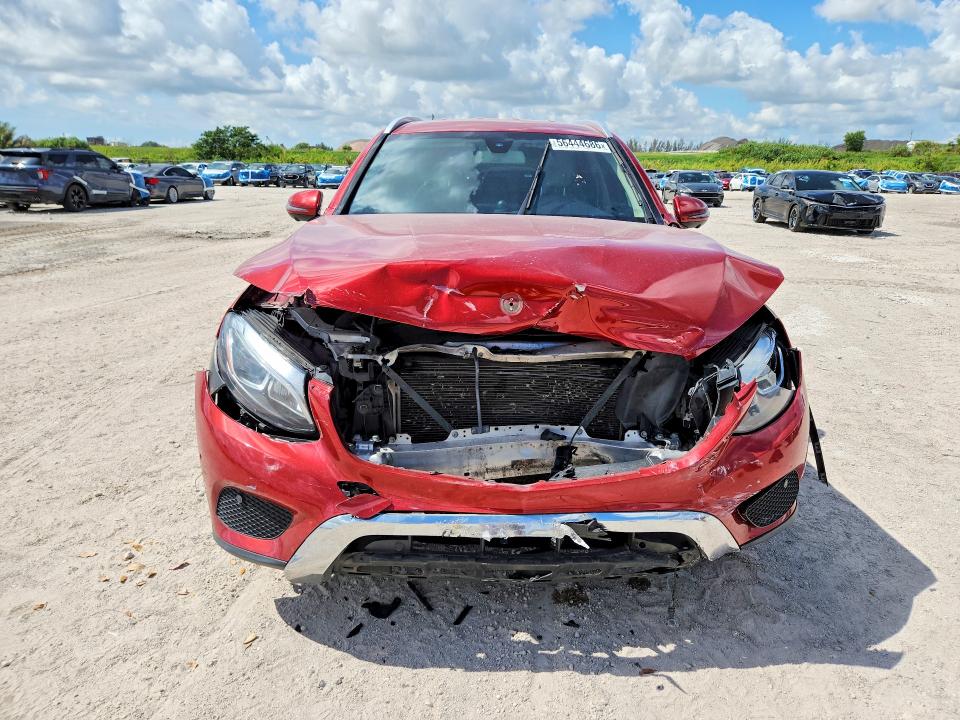 2018 Mercedes-benz Glc VIN WDC0G4JB6JV057630 COPART salvage auction — FRONT END, FL - CERT OF TITLE SLVG REBUILDABLE, sold $275 on 2026-07-23 (photo 5)