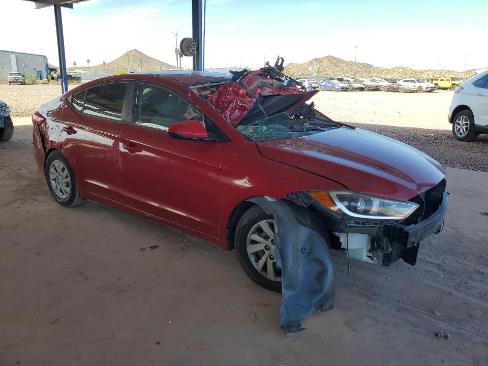 2017 Hyundai VIN KMHD74LF7HU084547 COPART salvage auction — FRONT END, Az - Cert Of Title - Salvage, sold $225 on 2026-07-28 (photo 4)