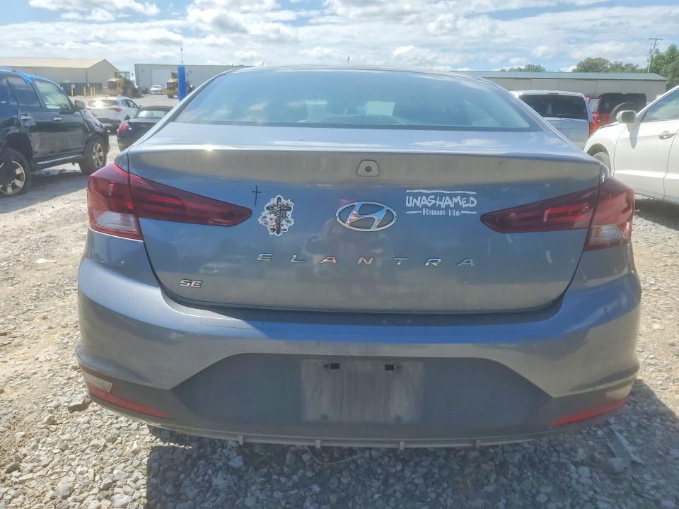 2019 Hyundai Elantra VIN KMHD74LF5KU810090 COPART salvage auction — FRONT END, Tn - Certificate Of Title (P), sold $1,000 on 2026-07-09 (photo 6)