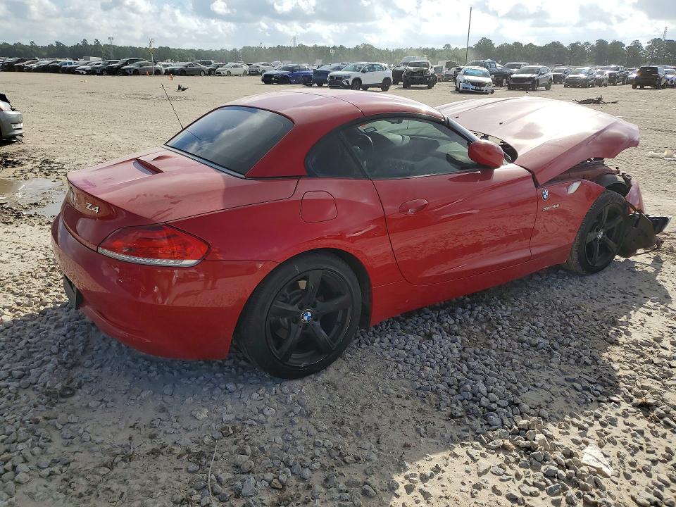 2011 BMW Z4 VIN WBALM5C51BE380054 COPART salvage auction — FRONT END, Tx - Salvage Vehicle Title, sold $1,000 on 2026-08-04 (photo 3)