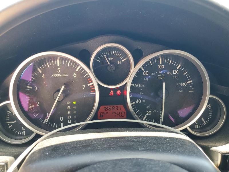 2008 Mazda Mx-5 VIN JM1NC26F880149644 COPART salvage auction — REAR END, NC - SALVAGE CERTIFICATE OF TITLE, sold $1,350 on 2026-07-31 (photo 9)