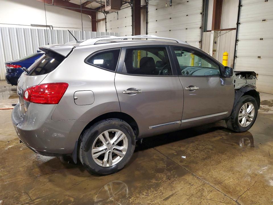 2015 Nissan Rogue VIN JN8AS5MV5FW766642 COPART salvage auction — FRONT END, Pa - Certificate Of Salvage, sold $425 on 2026-07-02 (photo 3)