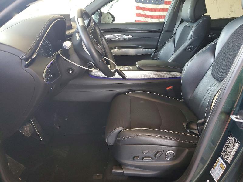 2022 Genesis VIN KMUMADTB3NU051072 COPART salvage auction — FRONT END, Tx - Salvage Vehicle Title, sold $7,700 on 2026-07-31 (photo 7)