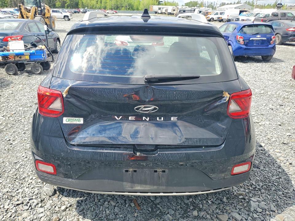 2021 Hyundai Venue VIN KMHRC8A31MU095328 COPART salvage auction — REAR END, Ns - Salvage Title, sold $4,450 on 2026-07-16 (photo 6)