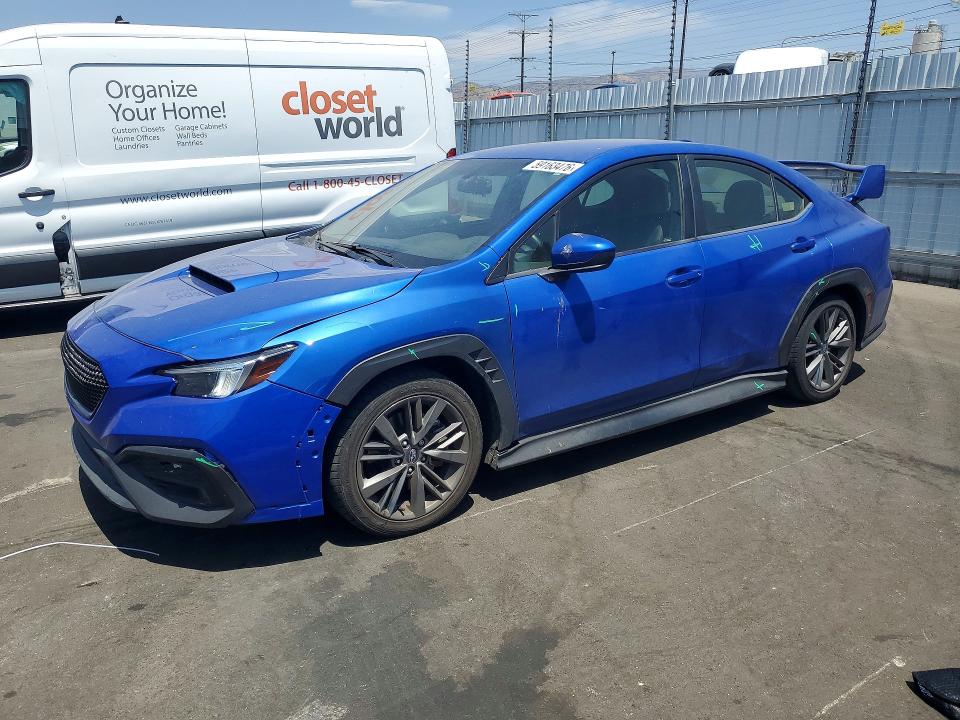 2022 Subaru Wrx VIN JF1VBAA6XN9024968 — COPART salvage auction photo