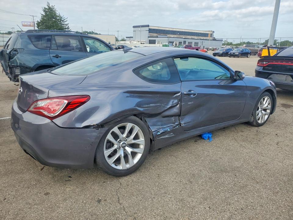 2015 Hyundai Genesis VIN KMHHT6KJ5FU129934 COPART salvage auction — SIDE, Oh - Cert Of Title-Salvage, sold $2,350 on 2026-07-15 (photo 3)