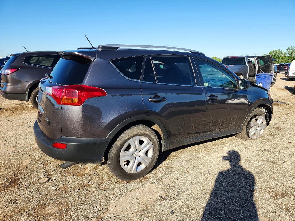 2015 Toyota Rav 4 VIN JTMBFREV7FJ024153 COPART salvage auction — FRONT END, Il - Salvage Certificate, sold $3,800 on 2026-07-14 (photo 3)
