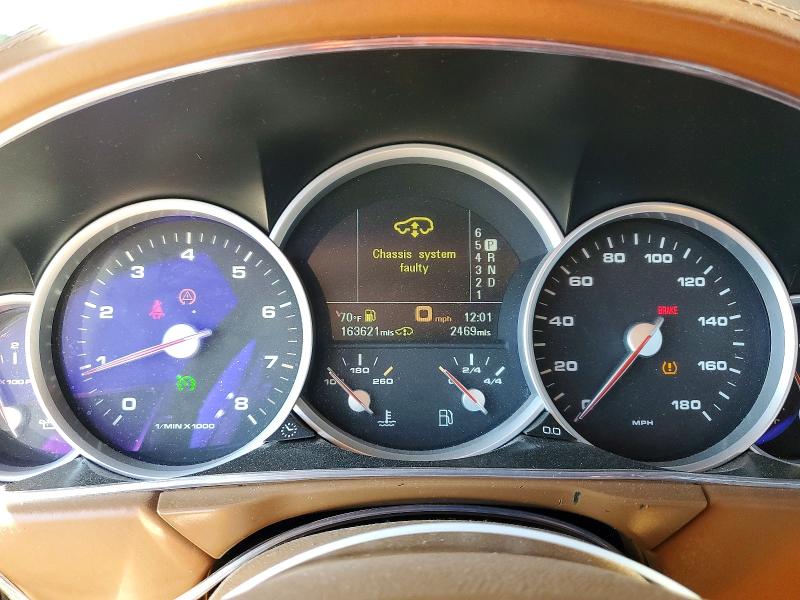 2008 Porsche Cayenne VIN WP1AC29P98LA91236 COPART salvage auction — REAR END, FL - DIS/DLR/EXP ONLY CLEAN TITLE, sold $2,750 on 2026-07-16 (photo 9)