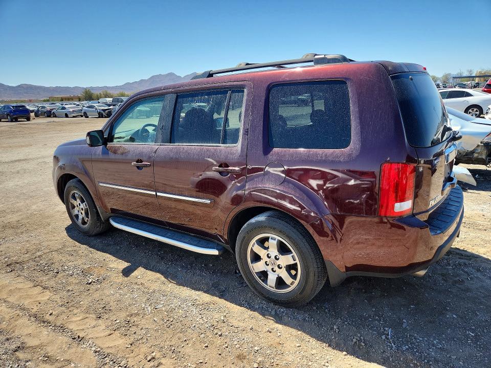 2009 Honda Pilot VIN 5FNYF38999B006352 COPART salvage auction — FRONT END, Nv - Salvage Title, sold $625 on 2026-07-02 (photo 2)