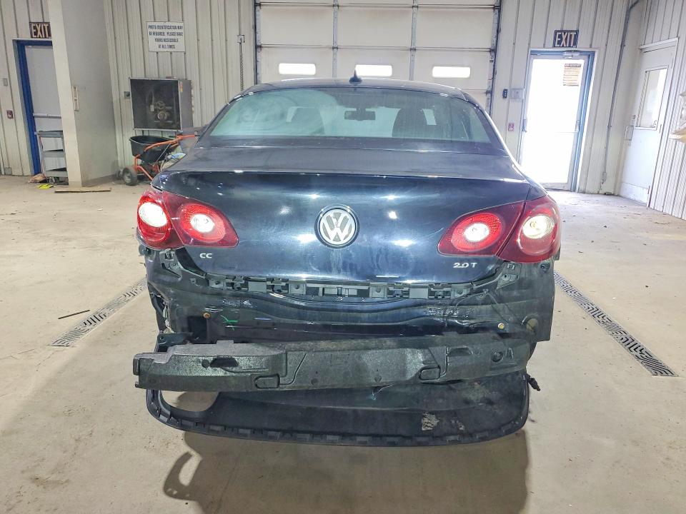2012 Volkswagen Passat cc VIN WVWMP7AN3CE532608 COPART salvage auction — REAR END, Pa - Certificate Of Salvage, sold $850 on 2026-07-02 (photo 6)