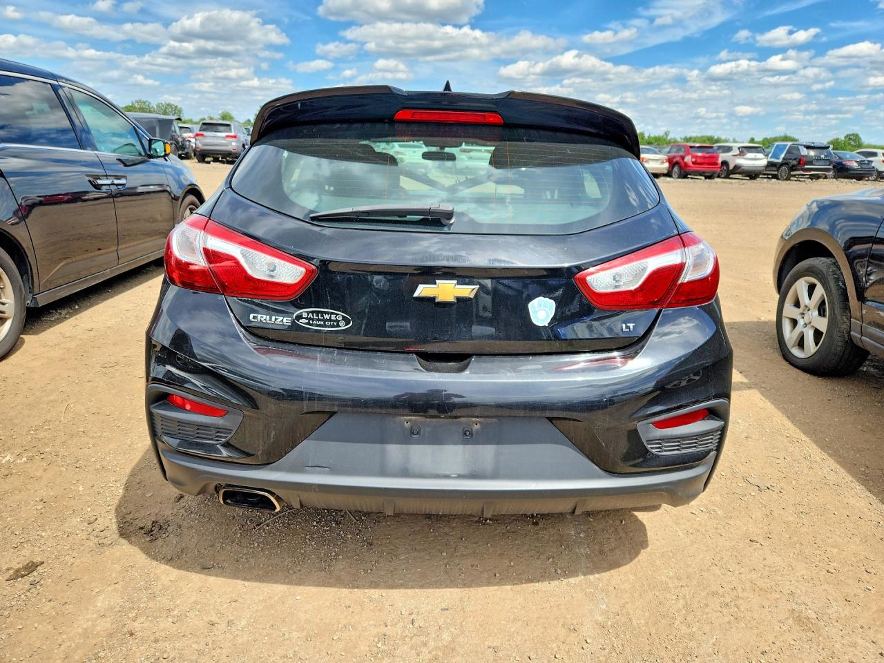 2017 Chevrolet Cruze VIN 3G1BD6SM7HS574947 COPART salvage auction — Front End, IL - JUNKING CERT OF A VEHICLE, sold $425 on 2026-07-02 (photo 6)