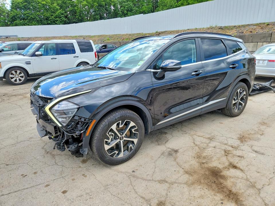 2024 Kia Sportage VIN KNDPVCDG8R7154596 COPART salvage auction — FRONT END, Ny - Mv-907A Salvage Certificate, sold $2,450 on 2026-07-23 (photo 1)