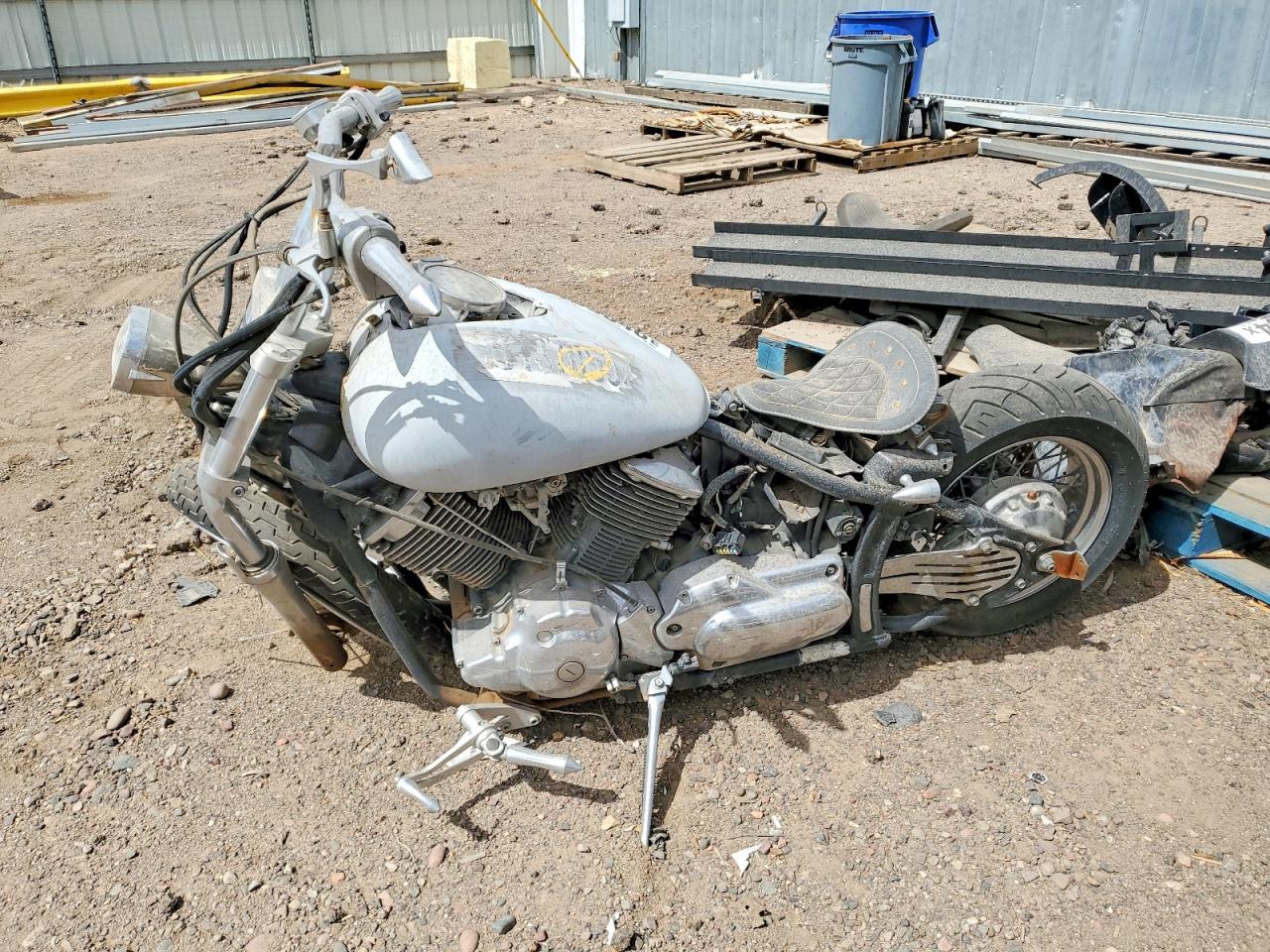 2008 Yamaha XVS1100 VIN JYAVP11E88A106019 COPART salvage auction — Front End, AZ - CERTIFICATE OF TITLE, sold $25 on 2026-06-29 (photo 3)