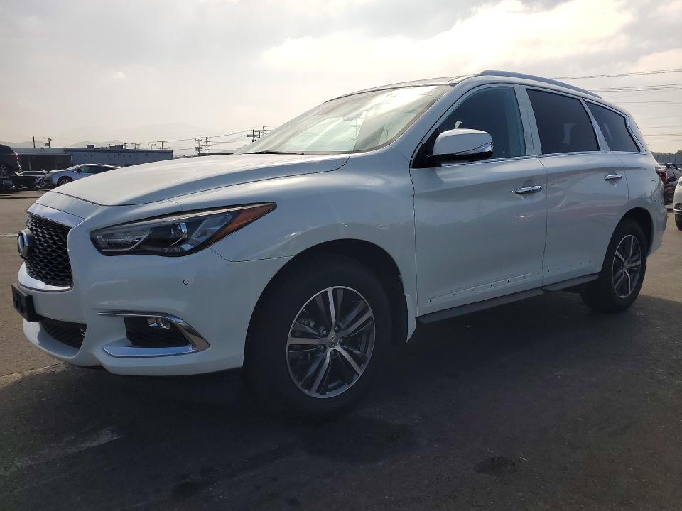 2019 Infiniti VIN 5N1DL0MN4KC531732 COPART salvage auction — SIDE, Ca - Salvage Certificate, sold $7,200 on 2026-07-29 (photo 1)