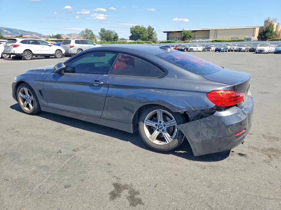 2015 BMW 4 series VIN WBA3N7C52FK224590 COPART salvage auction — UNDERCARRIAGE, Ca - Salvage Certificate, sold $1,750 on 2026-07-09 (photo 2)