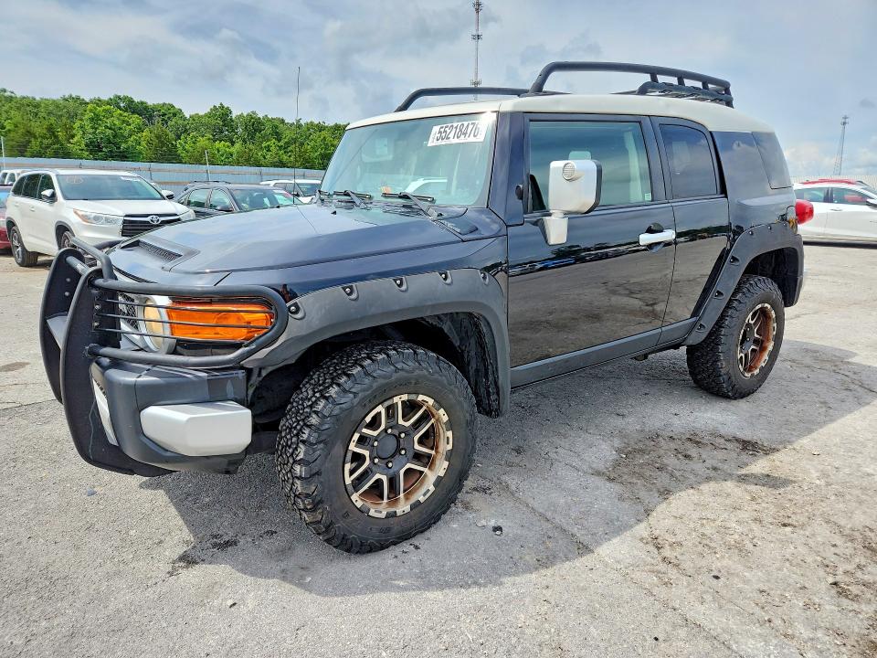 2008 Toyota Fj cruiser VIN JTEBU11F98K052907 COPART salvage auction — HAIL, Mo - Salvage Certificate Of Title, sold $3,900 on 2026-07-27 (photo 1)