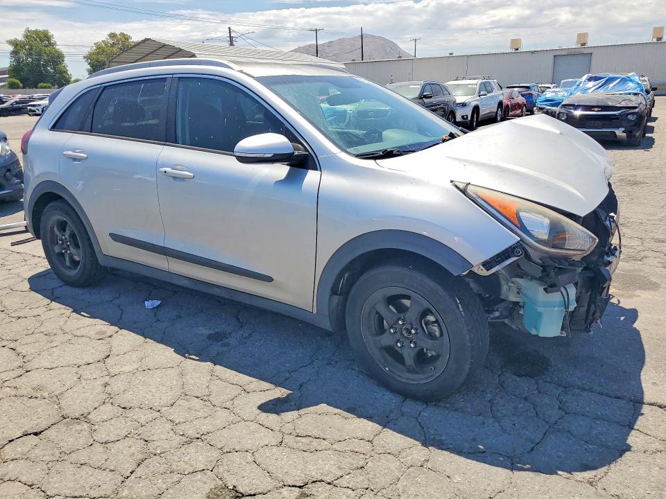 2017 Kia Niro VIN KNDCC3LC0H5068275 COPART salvage auction — FRONT END, Ca - Salvage Certificate, sold $900 on 2026-07-27 (photo 4)