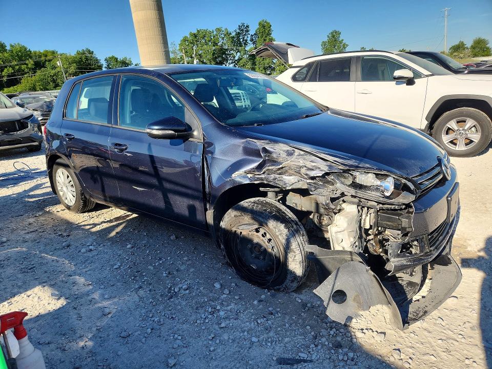 2014 Volkswagen Golf VIN WVWDB7AJ1EW001030 COPART salvage auction — FRONT END, Mi - Certificate Of Title, sold $1,000 on 2026-08-13 (photo 4)