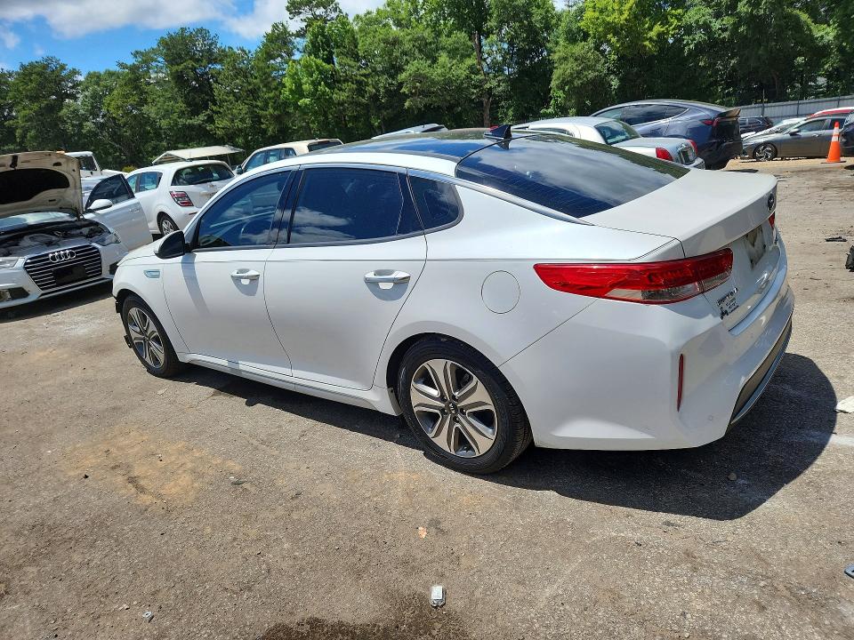 2017 Kia Optima hybrid VIN KNAGU4LC2H5007012 COPART salvage auction — FRONT END, Ga - Cert Of Title-Salvage, sold $2,450 on 2026-07-24 (photo 2)