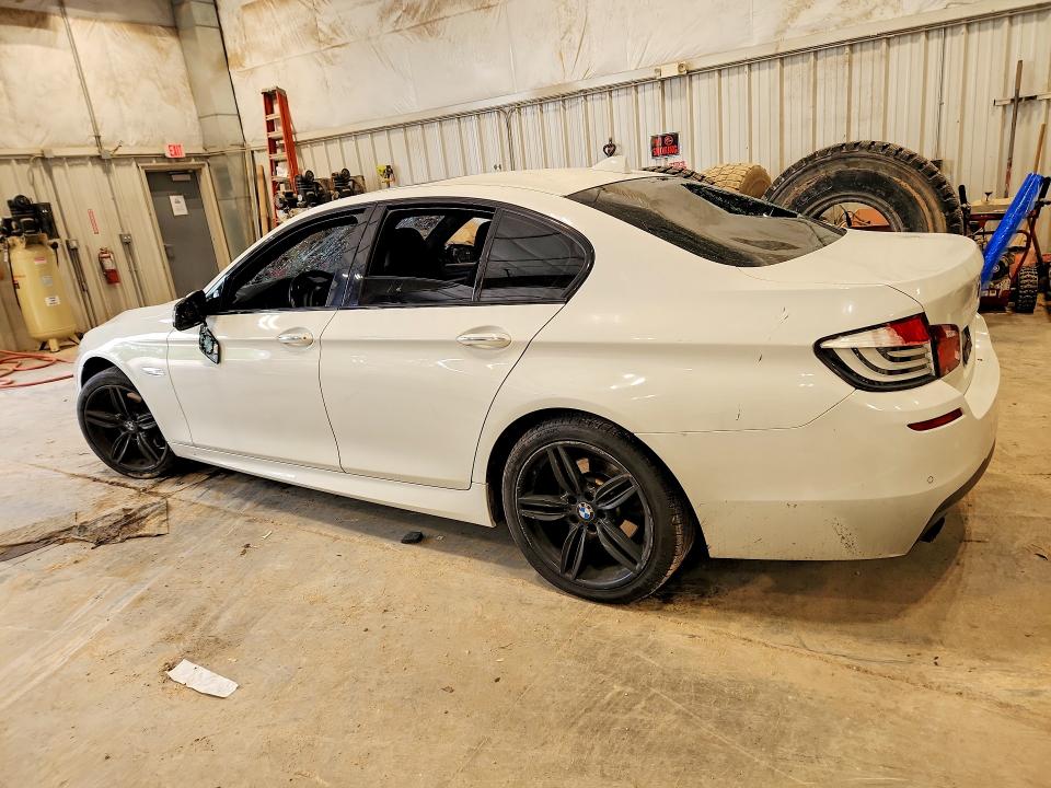 2012 BMW 5er VIN WBAFU7C52CDU65680 COPART salvage auction — VANDALISM, Wi - Junked Vehicle Bill Of Sale, sold $600 on 2026-07-08 (photo 2)