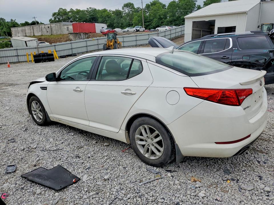 2013 Kia Optima VIN KNAGM4A75D5348713 COPART salvage auction — FRONT END, OH - CERT OF TITLE-SALVAGE, sold $600 on 2026-07-31 (photo 2)