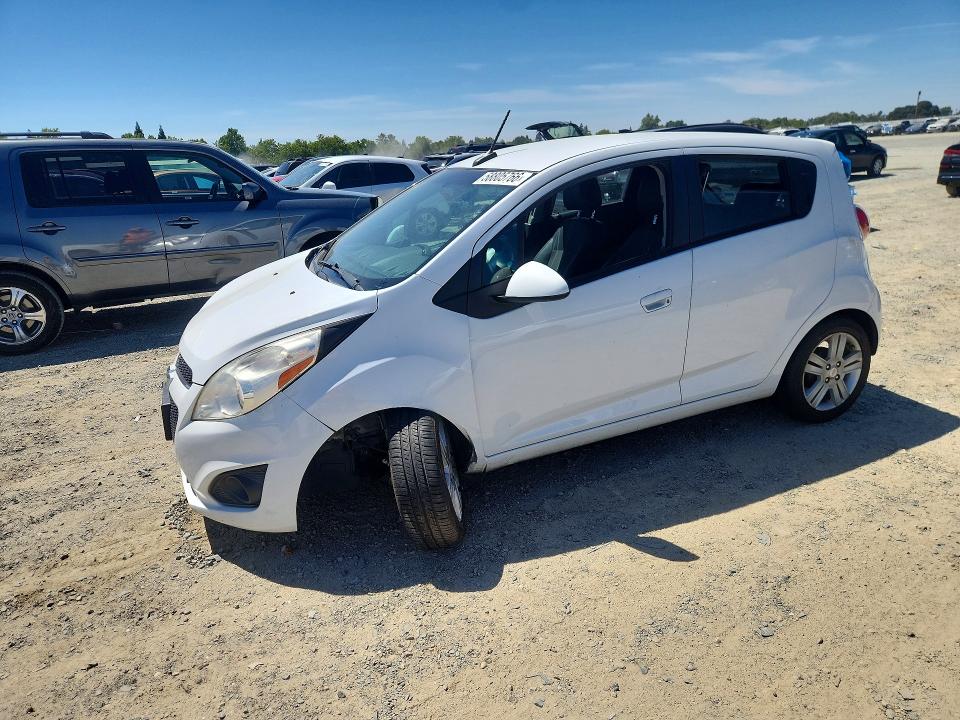 2014 Chevrolet Spark VIN KL8CD6S99EC534306 COPART salvage auction — FRONT END, CA - SALVAGE CERTIFICATE, sold $875 on 2026-07-02 (photo 1)