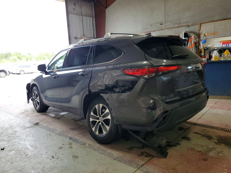 2022 Toyota VIN 5TDGBRCH5NS558736 COPART salvage auction — FRONT END, Ny - Mv-907A Salvage Certificate, sold $550 on 2026-07-27 (photo 2)