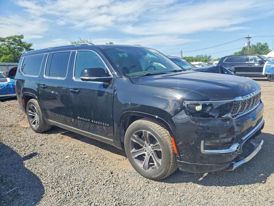 2024 Jeep Grand wagoneer VIN 1C4SJSEP6RS112360 COPART salvage auction — FRONT END, Tx - Certificate Of Title (P), sold $37,500 on 2026-07-24 (photo 4)