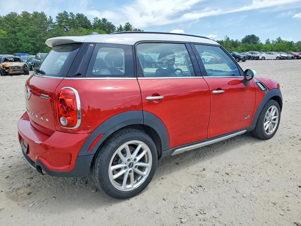 2015 Mini VIN WMWZC5C53FWP44133 COPART salvage auction — WATER/FLOOD, Ma - Cert Of Title-Reconstrctd Coll, sold $1,050 on 2026-07-16 (photo 3)