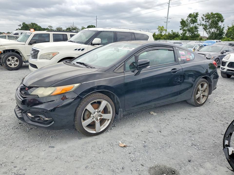 2015 Honda Civic VIN 2HGFG4A54FH703498 COPART salvage auction — MINOR DENT/SCRATCHES, Fl - Certificate Of Title, sold $4,750 on 2026-07-09 (photo 1)
