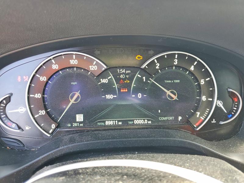 2019 BMW VIN 5UXTR9C54KLD97987 COPART salvage auction — FRONT END, Ca - Salvage Certificate, sold $9,400 on 2026-07-09 (photo 9)